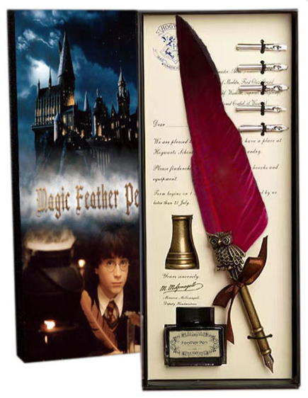 penna stilografica harry potter rossa