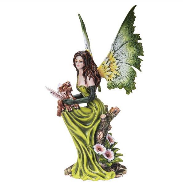 fata della foresta e draghetto fata della foresta e draghetto