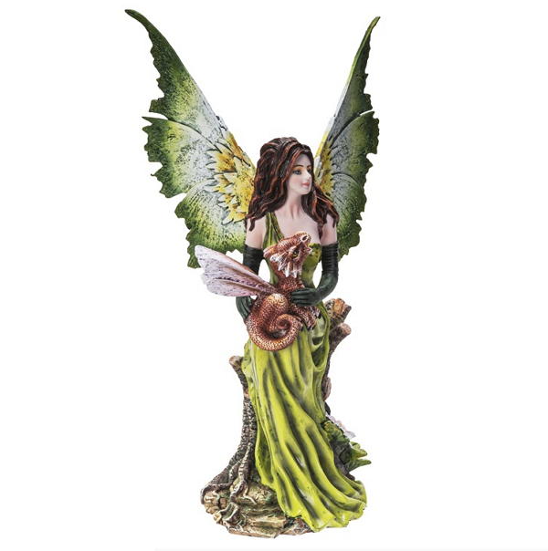 fata della foresta e draghetto fata della foresta e draghetto