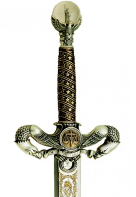 spada americana argento in acciaio toledo spada americana argento in acciaio toledo