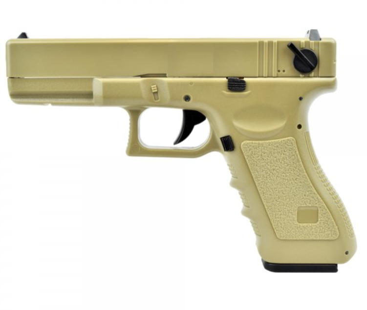 pistola elettrica c18 tan