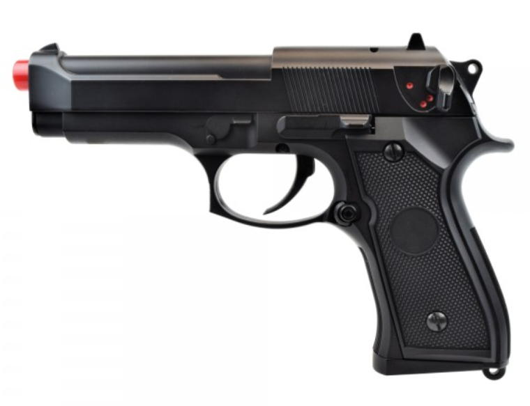 pistola elettrica 92 versione standard nera pistola elettrica 92 versione standard nera