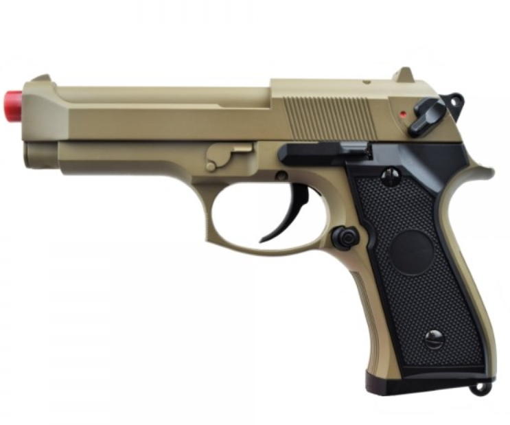 pistola elettrica 92 versione standard tan