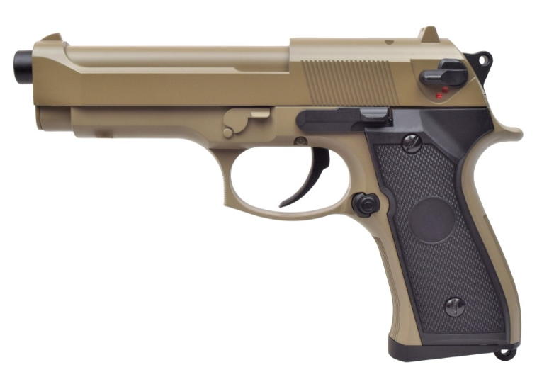 pistola elettrica 92 versione mosfet tan