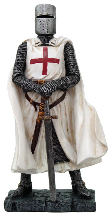 cavaliere templare con spada