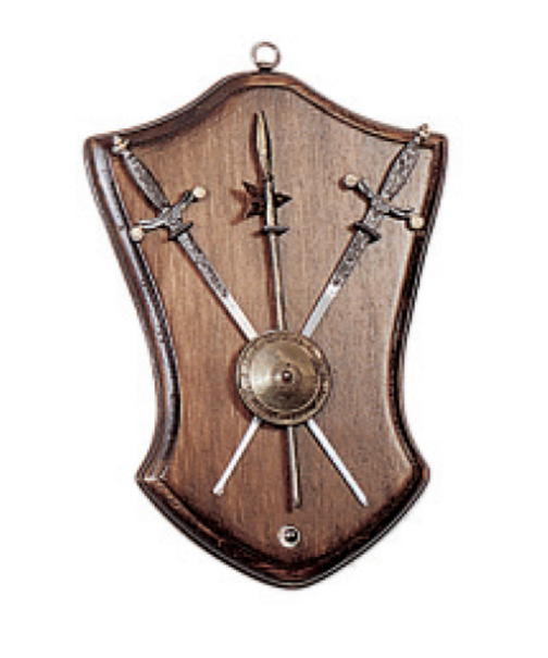 trofeo pannello portachiavi cm 20