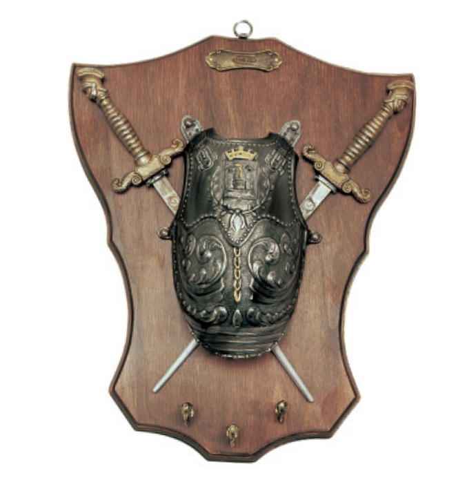 trofeo pannello portachiavi cm 33