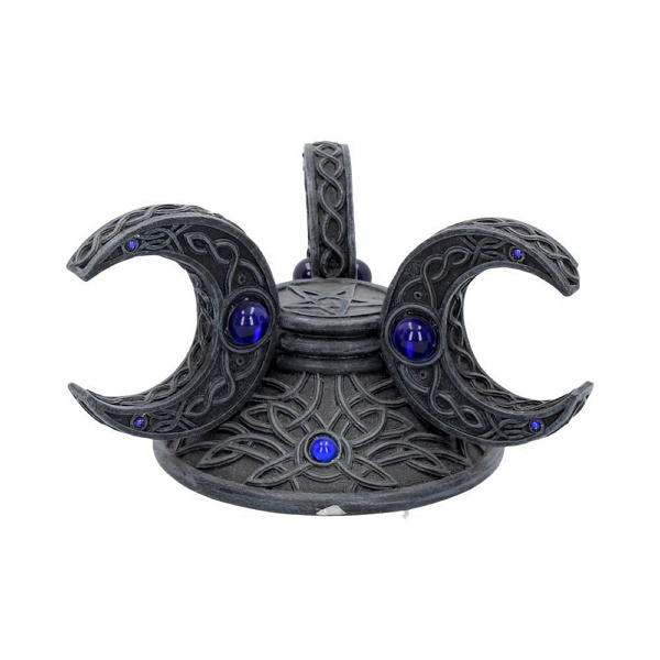 tripla luna supporto per sfera di cristallo tripla luna supporto per sfera di cristallo