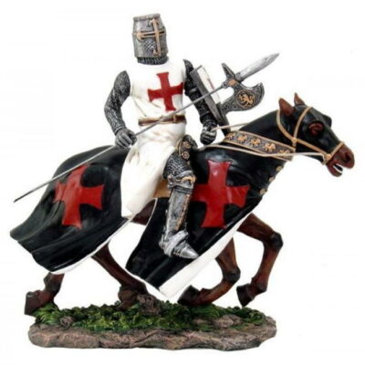 cavaliere medievale colorato