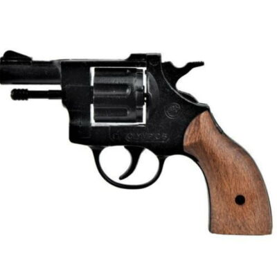 revolver a salve olympic 6mm guancette legno