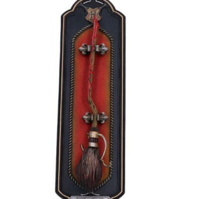 placca da parete con scopa di hp