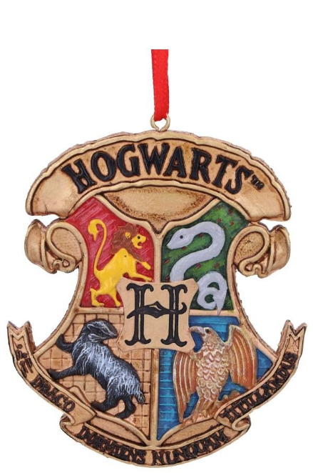 stemma di hogwarts harry potter ornamento