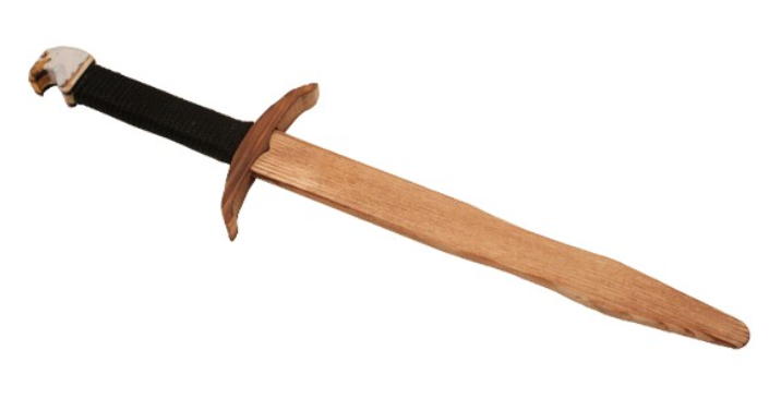 spada in legno aquila