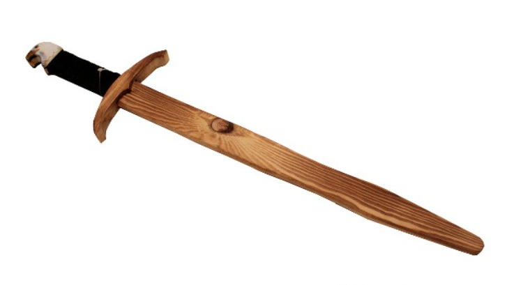 spada in legno con aquila cm 60