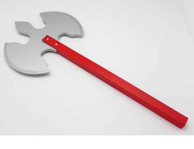 ascia bipenne in legno