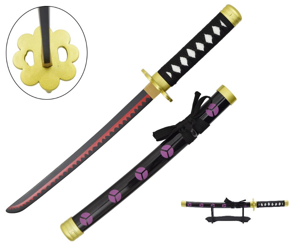 katana mini one piece shusui – lama in legno