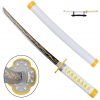 katana mini demon slayer di zenitsu agatsuma – lama in metallo