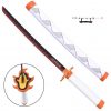 katana mini demon slayer di rengoku kyojuro – lama in metallo katana mini demon slayer di rengoku kyojuro – lama in metallo