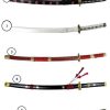 onepiece set 5 katane + 2 espositori (da tre e due posti) onepiece set 5 katane + 2 espositori (da tre e due posti)