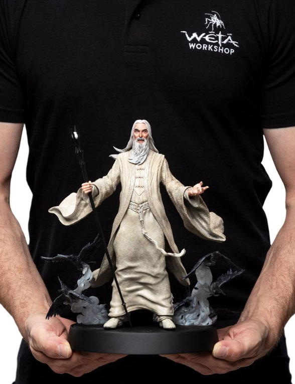 il signore degli anelli statua saruman the white 26 cm weta workshop il signore degli anelli statua saruman the white 26 cm weta workshop