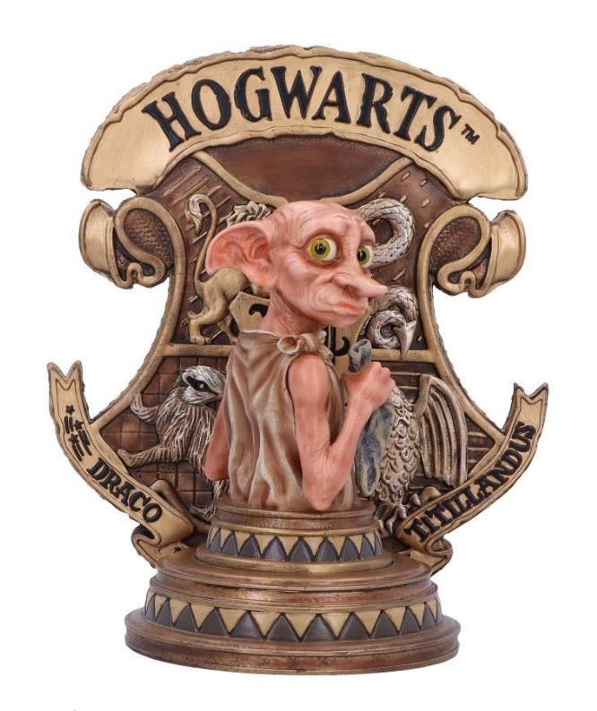 harry potter: dobby reggilibri in resina