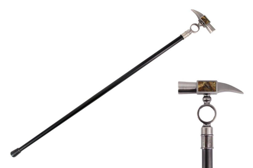 bastone passeggio massonico eye