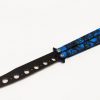 coltello butterfly training blue skull coltello butterfly training blue skull