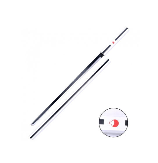 spada naruto sasuke white lama in legno