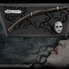 harry potter: bacchetta magica bellatrix lestrange + espositore noble collection