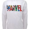 felpa marvel logo con personaggi felpa marvel logo con personaggi