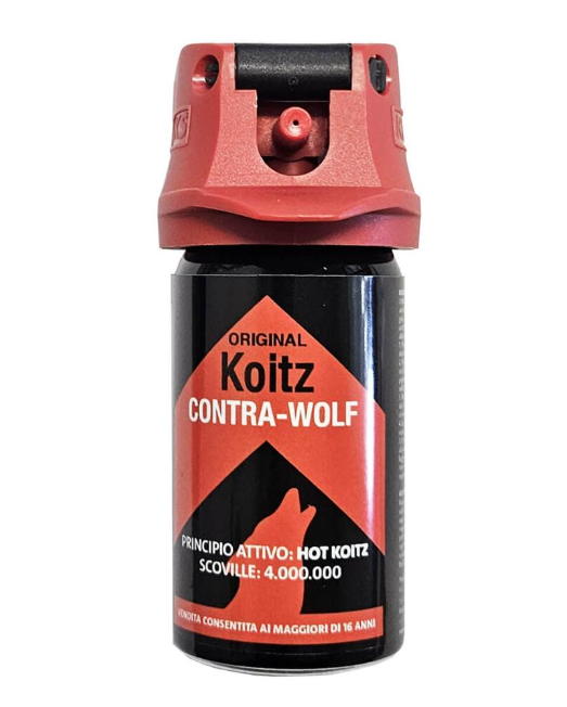 1)spray antiaggressione per lupi contra-wolf