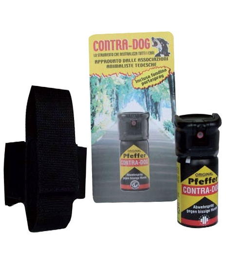 1)spray antiaggressione contra dog + fodero