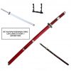 one piece : 3 katana di roronoa zoro con lama in foam + portakatana da tavolo tre posti !