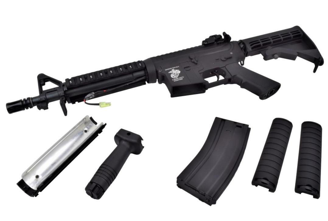 fucile elettrico m4 ris corpo in metallo fucile elettrico m4 ris corpo in metallo