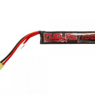 batteria fuel li-po 7.4v x 1200mah 15c stick