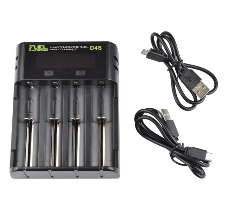 caricabatterie fuel usb ni-mh - ni-cd - li-ion