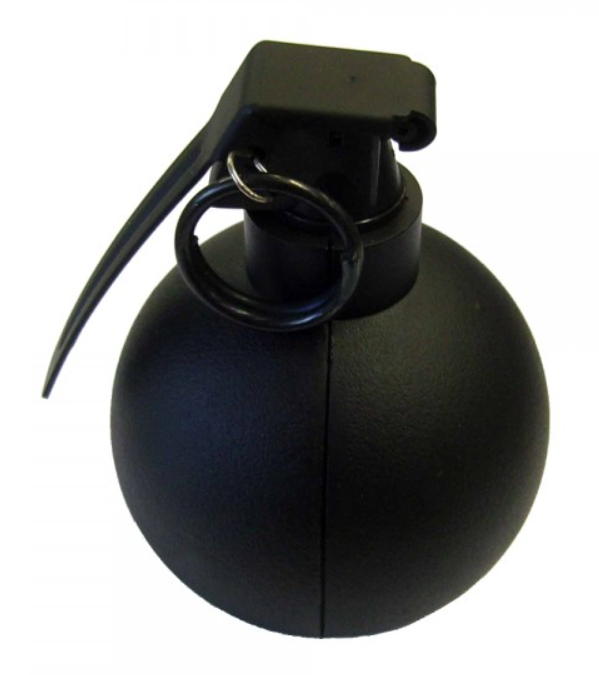 granata nera a gas 3 pezzi