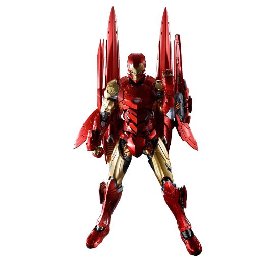 iron man 16 cm bandai tamashii nations in metallo pressofuso