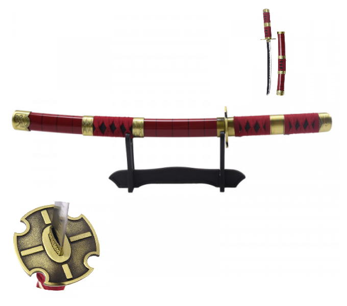 katana one piece sandai kitetsu cm 45 + espositore