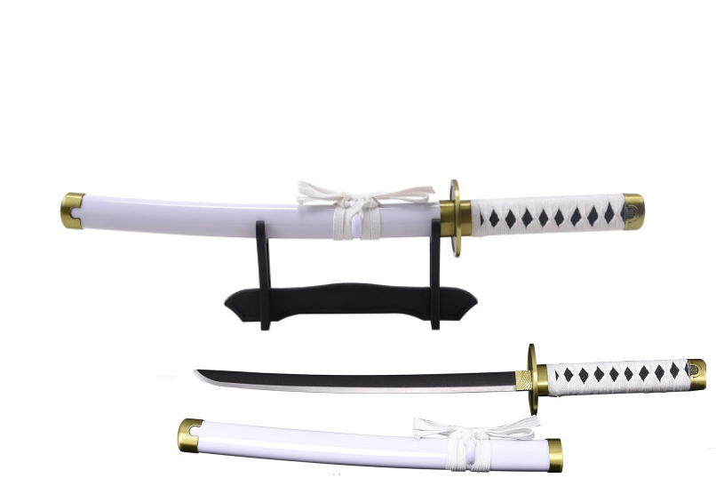 katana one piece wado ichimonji cm 45 + espositore