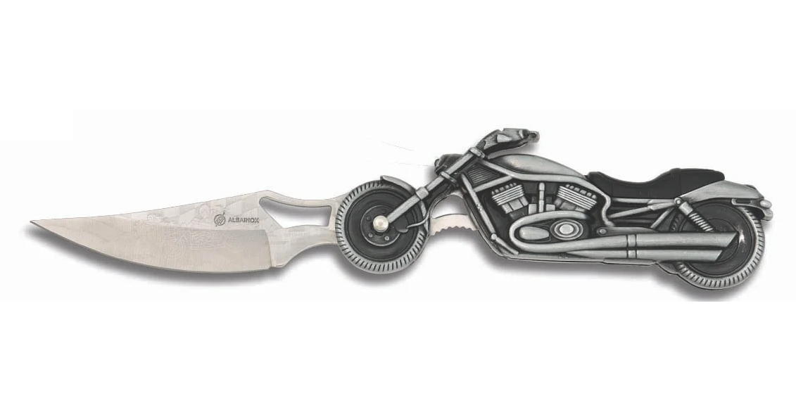 coltello albainox :motorcycle man