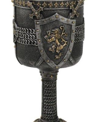 calice medievale leone rampante