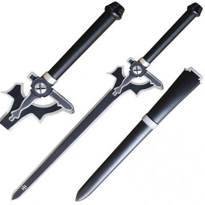 spada elucidator di kirito con fodero new