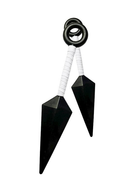 kunai naruto in foam white