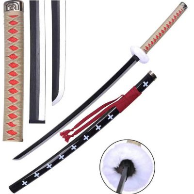 one piece katana trafalgar law lama in legno
