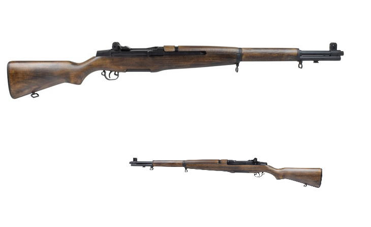 fucile elettrico m1 garand in legno