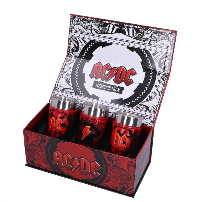 acdc tre bicchieri shot acdc