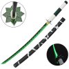 demon slayer:katana sanemi shinazugawa con illuminazione led !