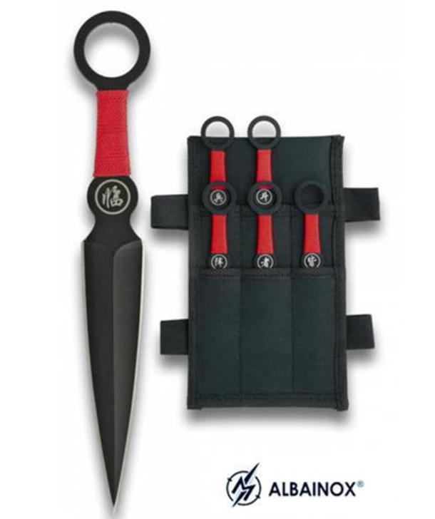 coltelli da lancio 6 pezzi old japan