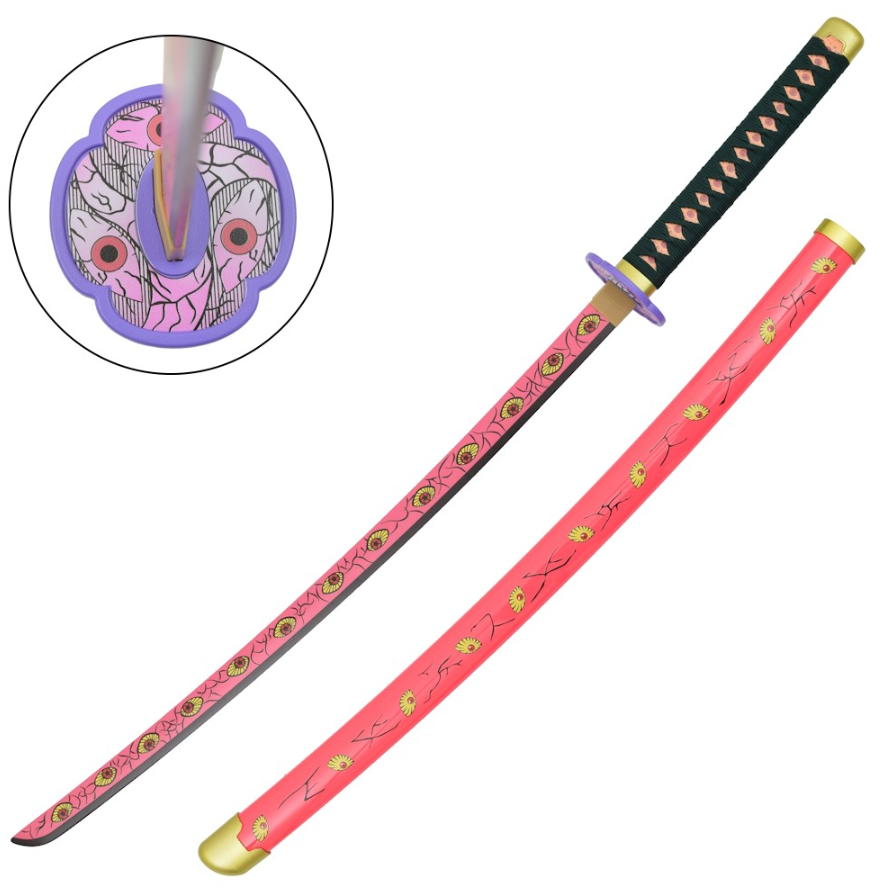 katana demon slayer kokushibou-tsugikuni michikatsu-kimetsu no yaiba lama in bamboo